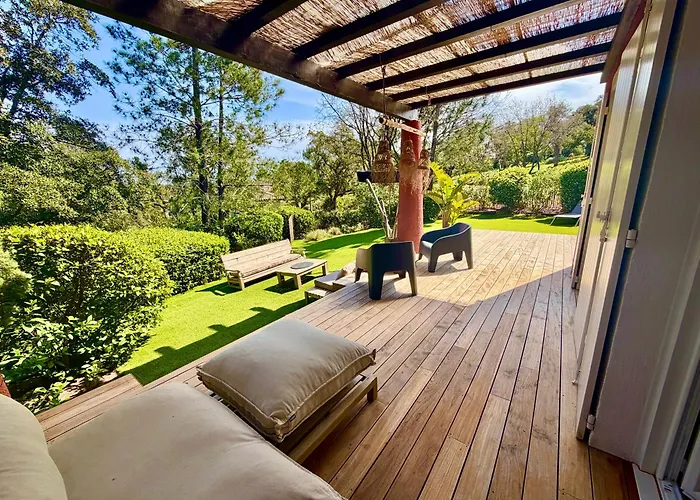 Les Restanques Maison 35 Chenes 3 Semesterbostad Grimaud